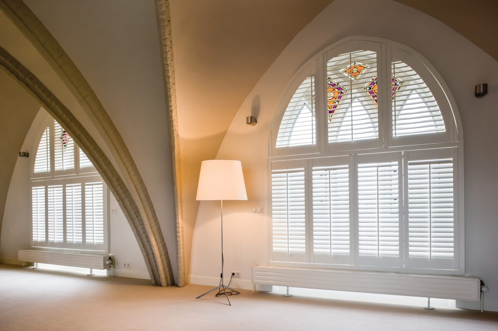 Special Shaped Shutters – Abacus Blinds Kent
