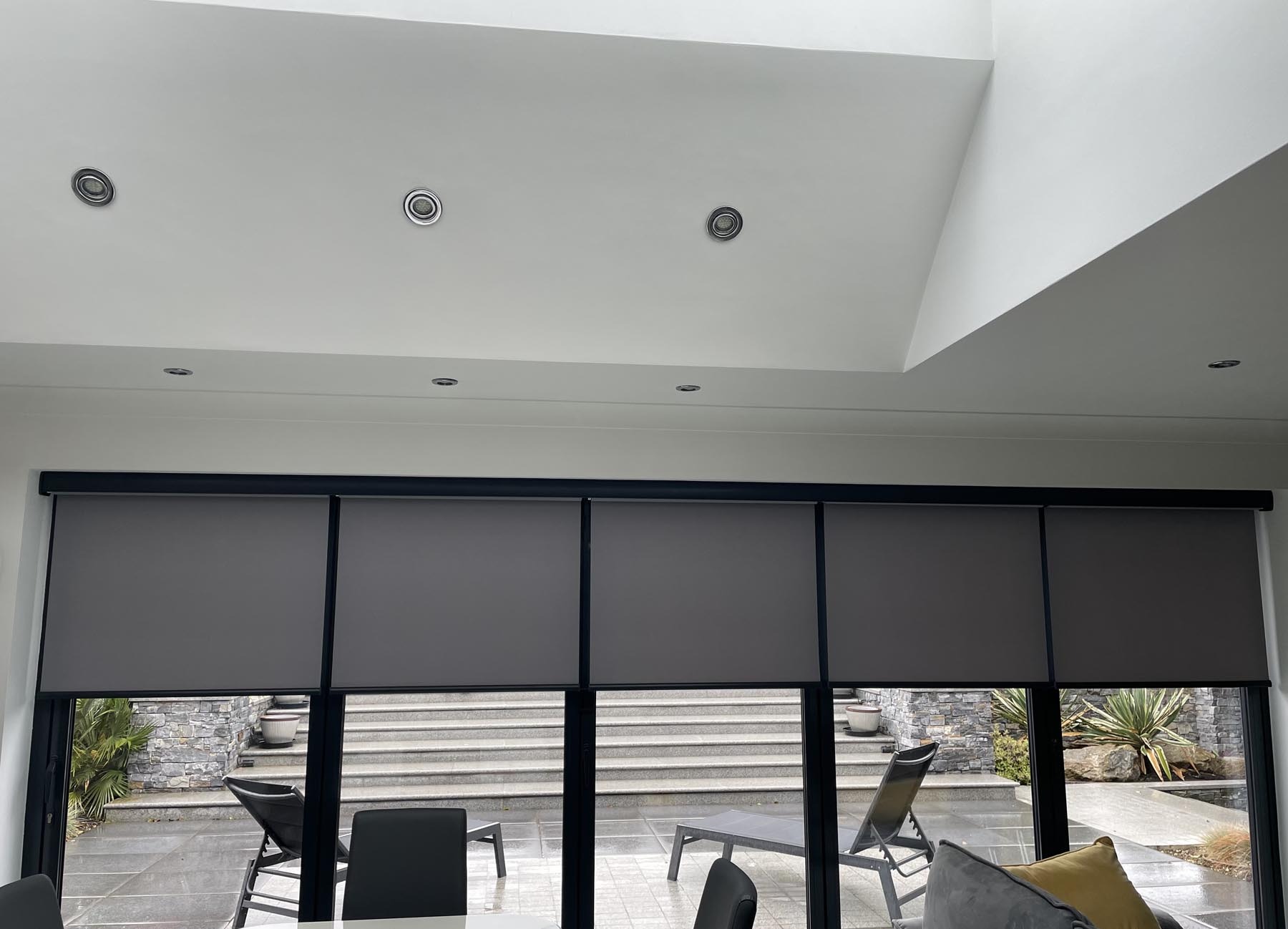Motorised Roller Blinds – Abacus Blinds project