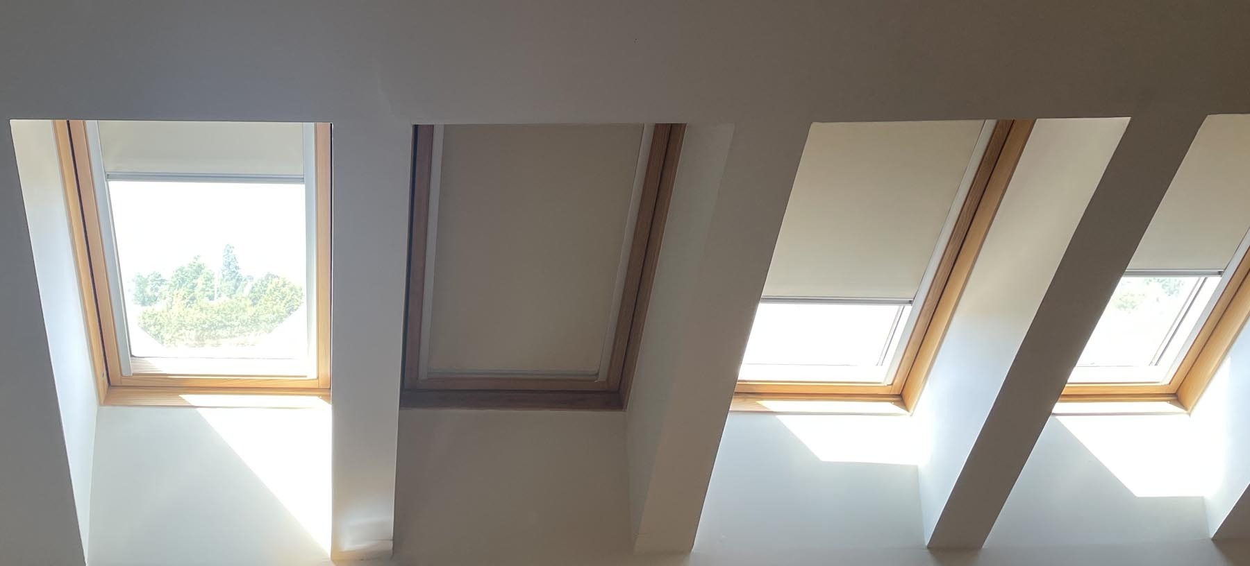 Skylight Blinds – Abacus Blinds project