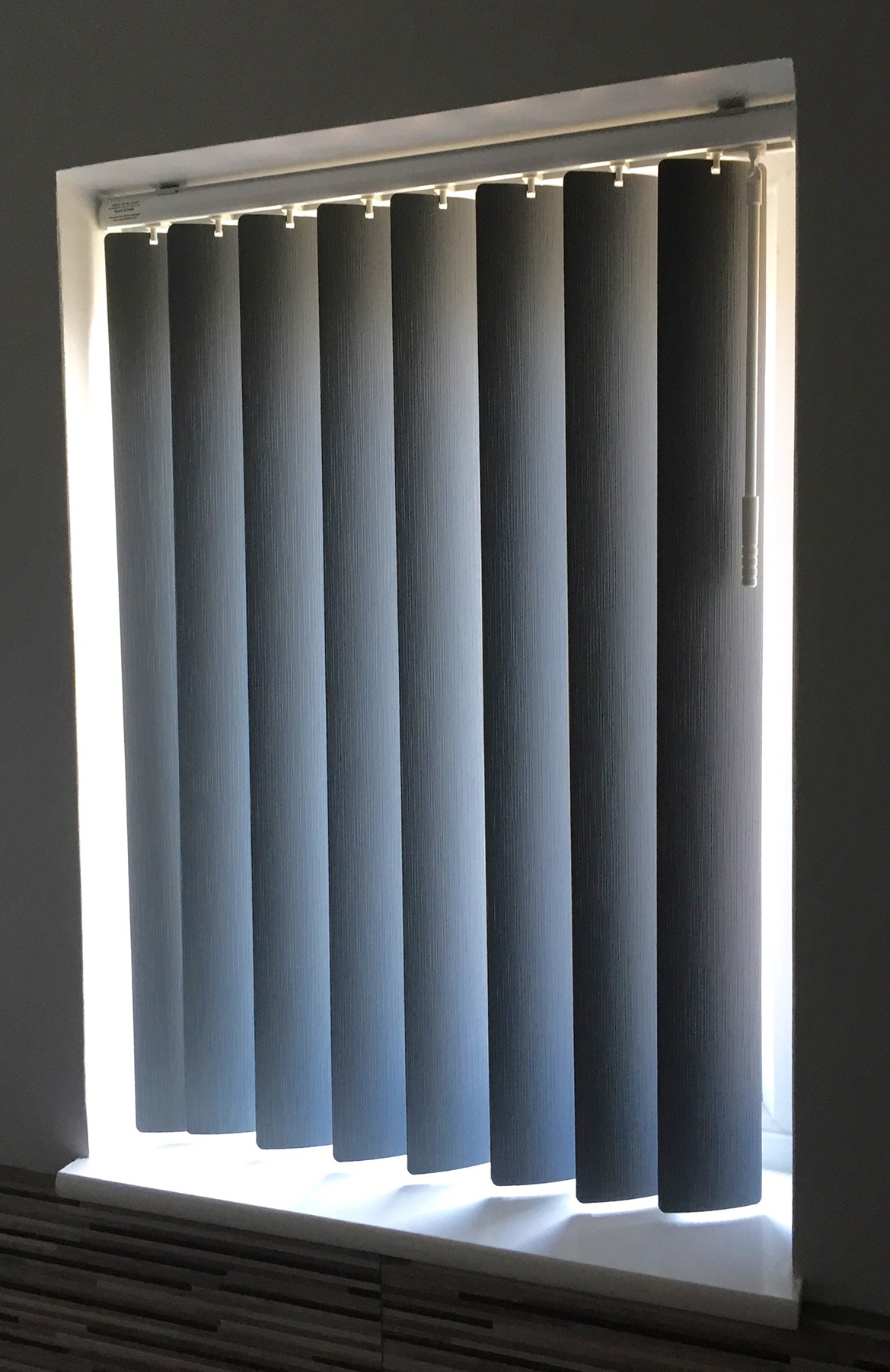 Rigid Vertical Blinds – Abacus Blinds project